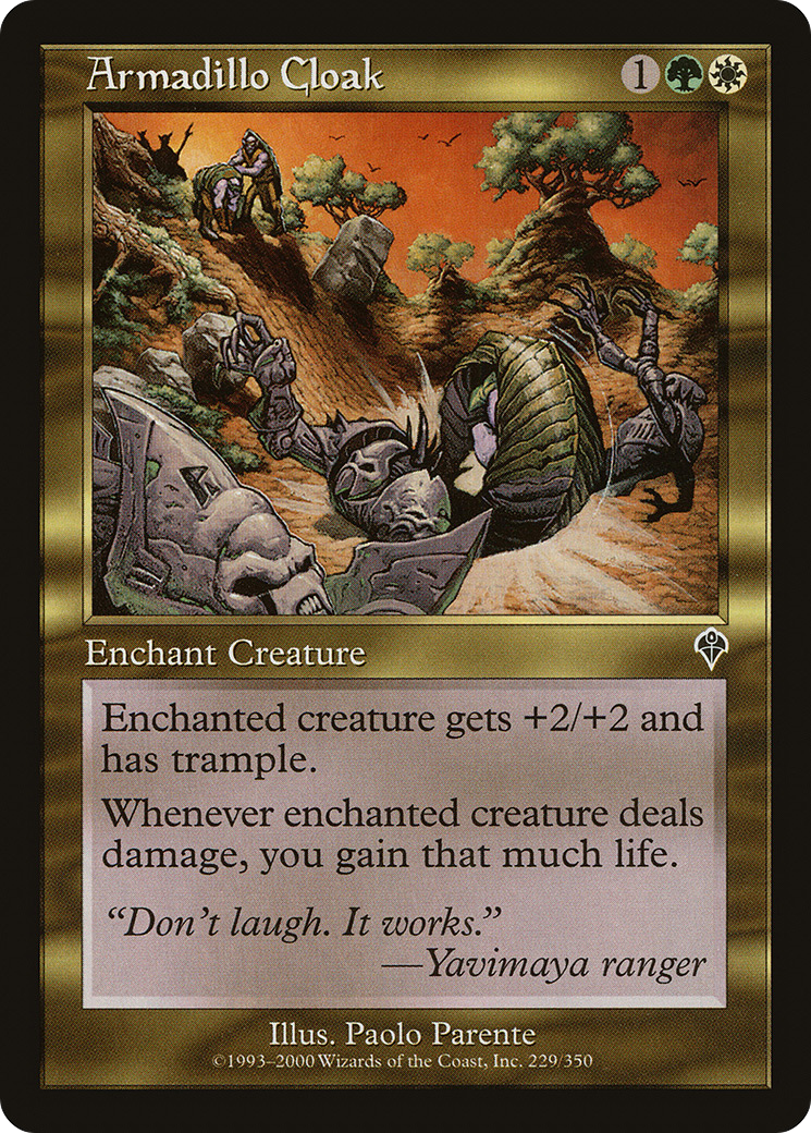 Cape de tatou (INV-229) - Invasion Foil 
