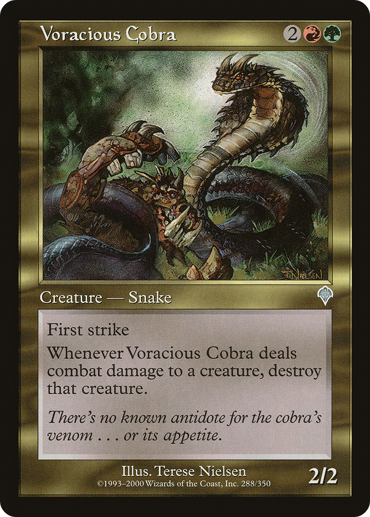 Cobra vorace (INV-288) - Invasion 