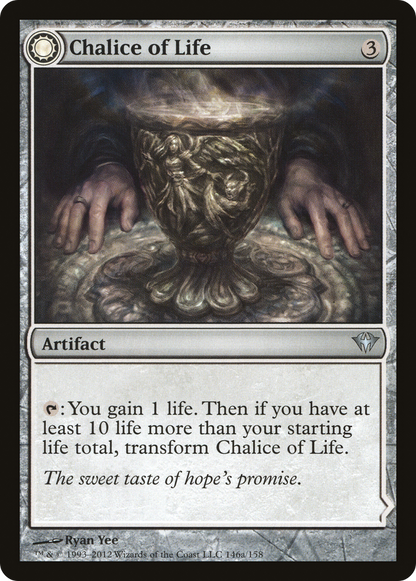 Calice de Vie // Calice de Mort (DKA-146) - Ascension Obscure : (Transformation Double Face) Foil 