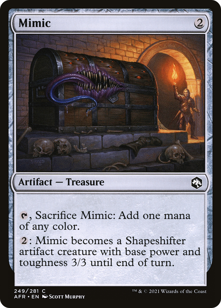 Mimic (AFR-249) - Adventures in the Forgotten Realms Foil