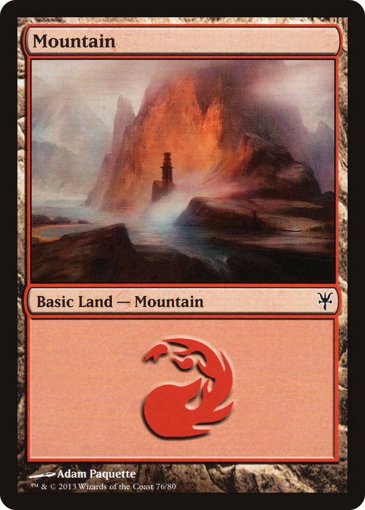 Montagne (DDK-076) - Duel Decks : Sorin contre Tibalt 