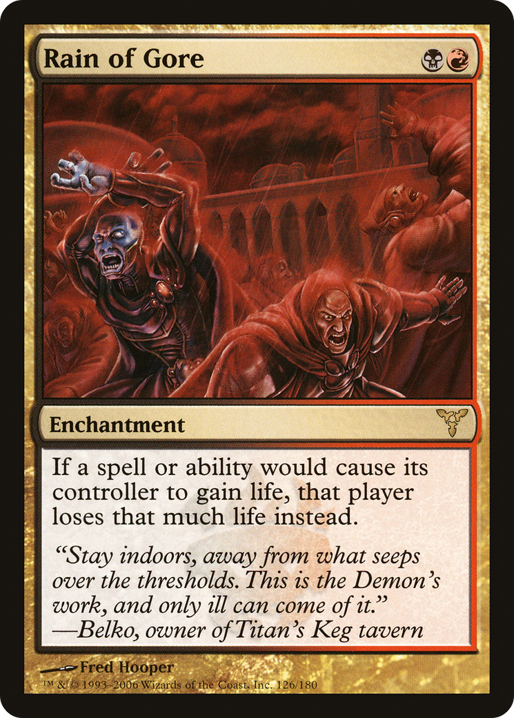 Pluie de sang (DIS-126) - Dissension Foil 