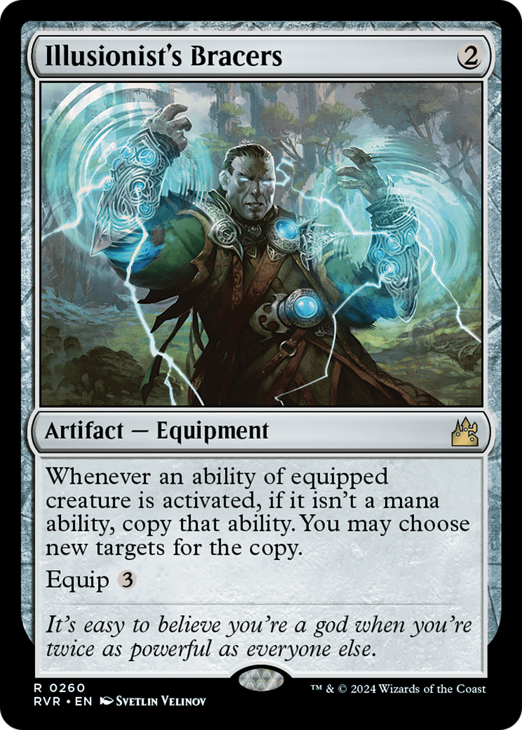 Brassards d'illusionniste (RVR-260) - Ravnica Remastered Foil 