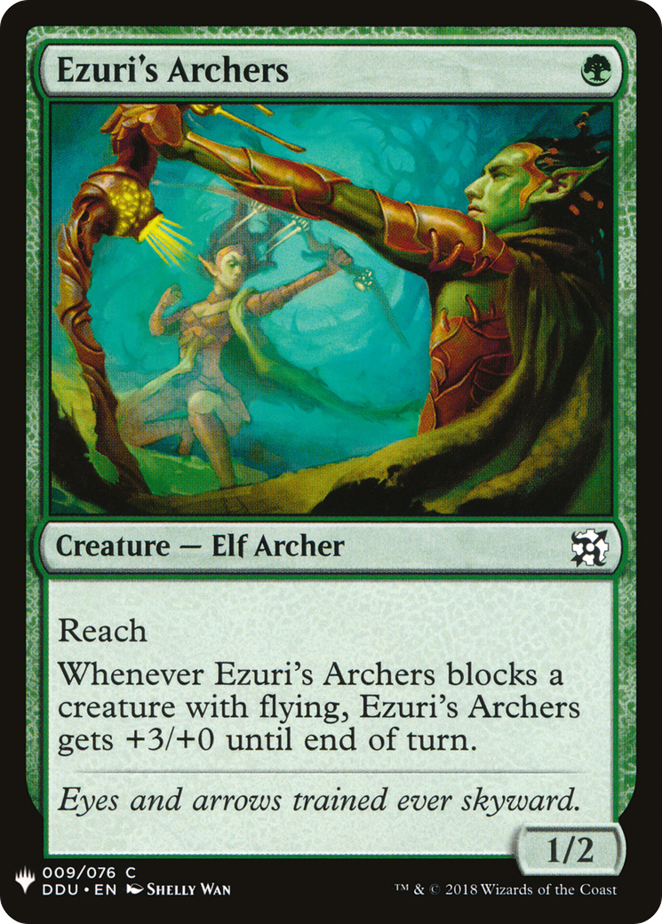 Ezuri's Archers (LIST-009) - The List