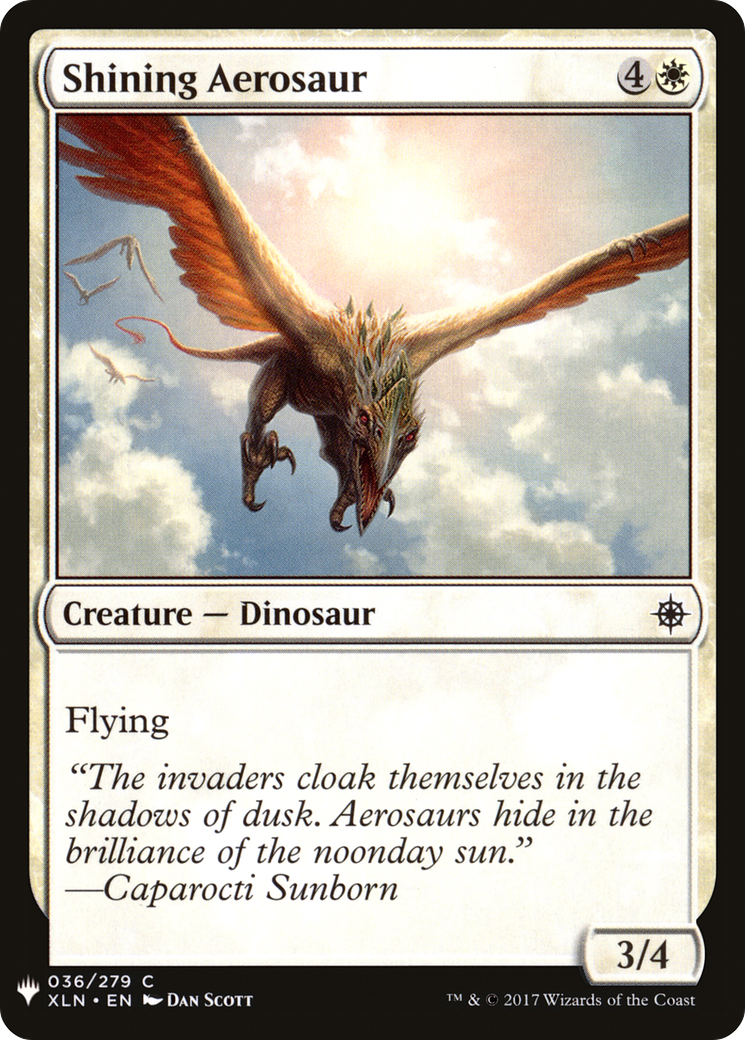 Shining Aerosaur (LIST-XLN-36) - The List
