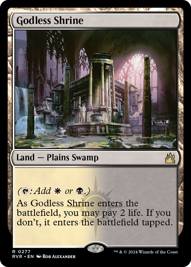 Sanctuaire sans Dieu (RVR-277) - Ravnica Remastered Foil 