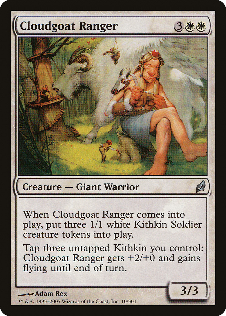 Ranger de la Chèvre des Nuages ​​(LRW-010) - Lorwyn 