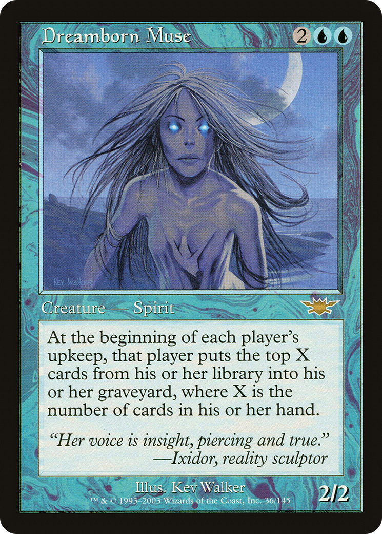 Muse née des rêves (LGN-036) - Legions Foil