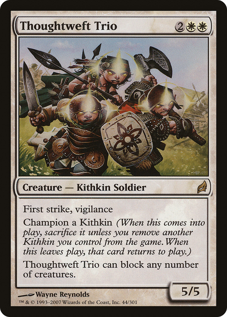 Trio Thoughtweft (LRW-044) - Lorwyn 