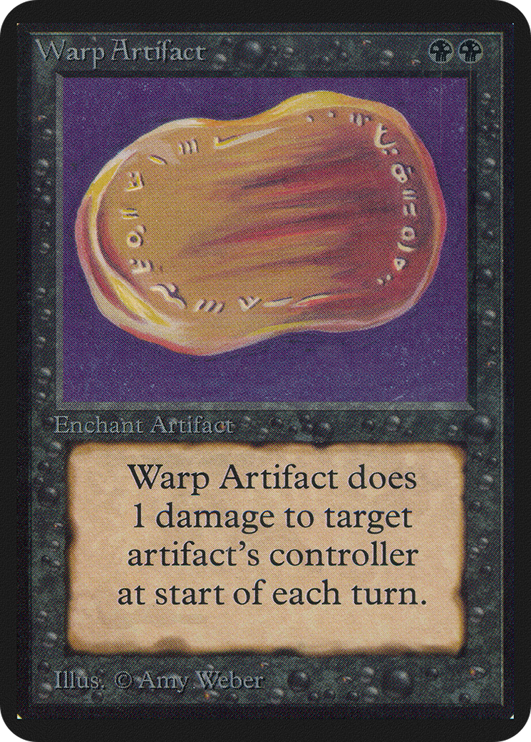 Warp Artifact (LEA-) - Limited Edition Alpha