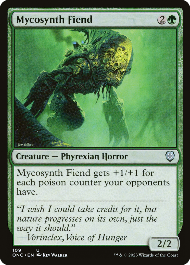 Mycosynth Fiend (ONC-109) - Phyrexia : Tous seront un seul commandant 