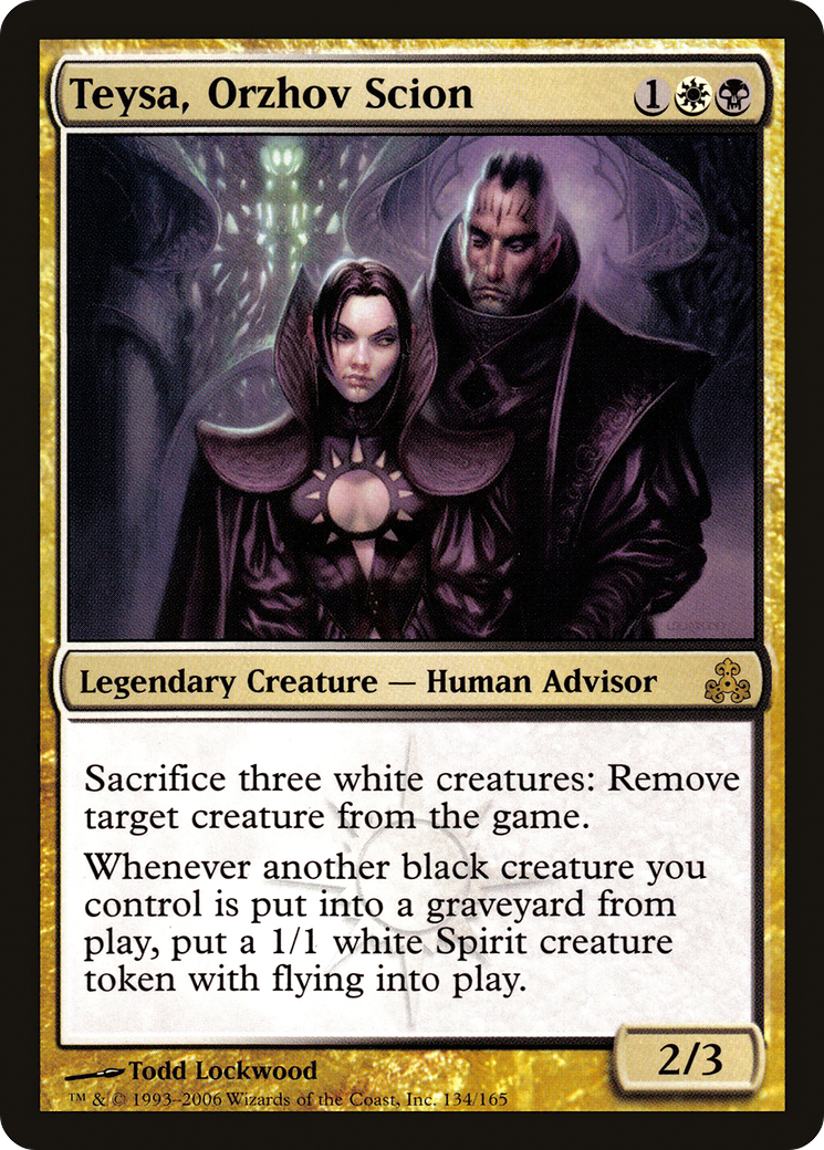Teysa, descendante d'Orzhov (GPT-134) - Pacte des Guildes 