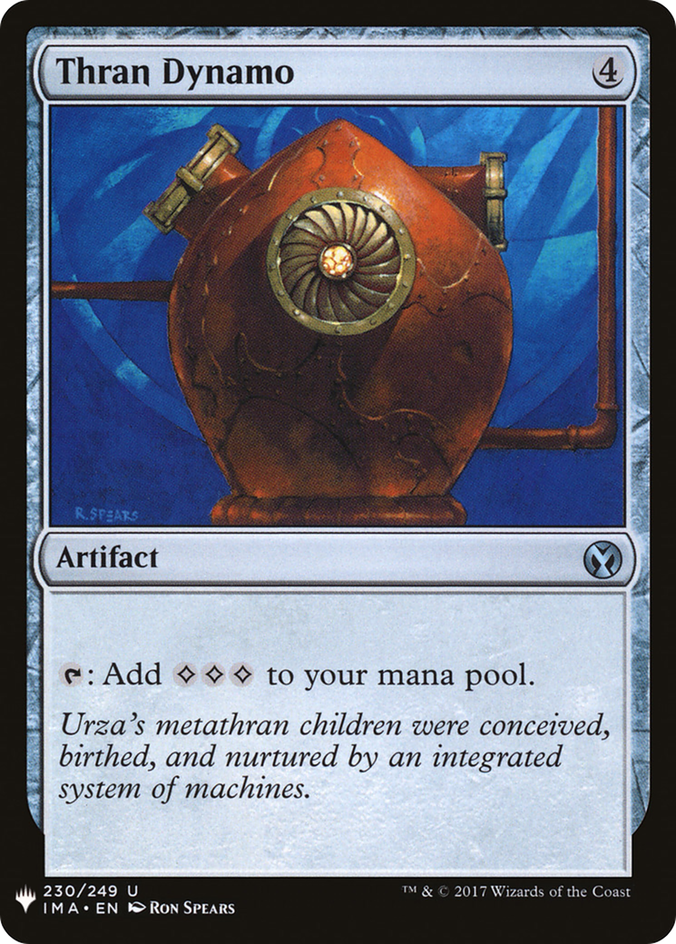 Thran Dynamo (LIST-IMA-230) - The List