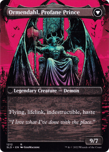 Westvale Abbey (Display Commander) - Thick Stock (SLD-1212) - Secret Lair Drop (Borderless)