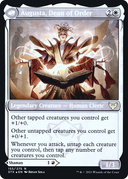 Plargg, Dean of Chaos (PRE-155S) - Strixhaven: School of Mages Promos Foil