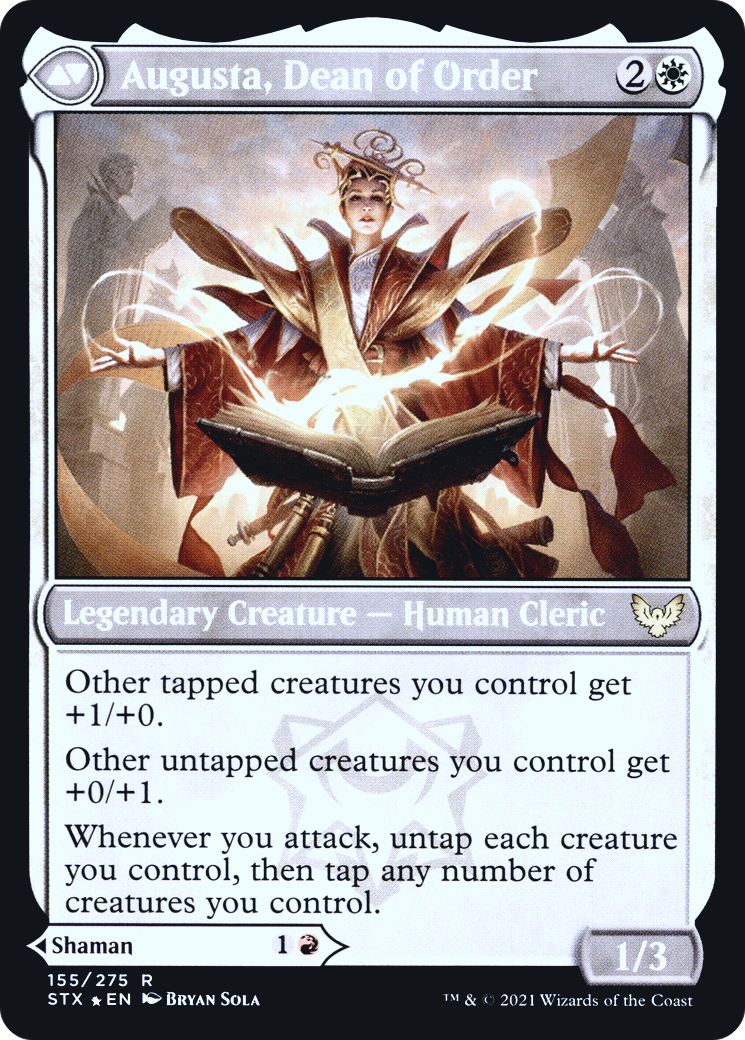 Plargg, Dean of Chaos (PRE-155S) - Strixhaven: School of Mages Promos Foil