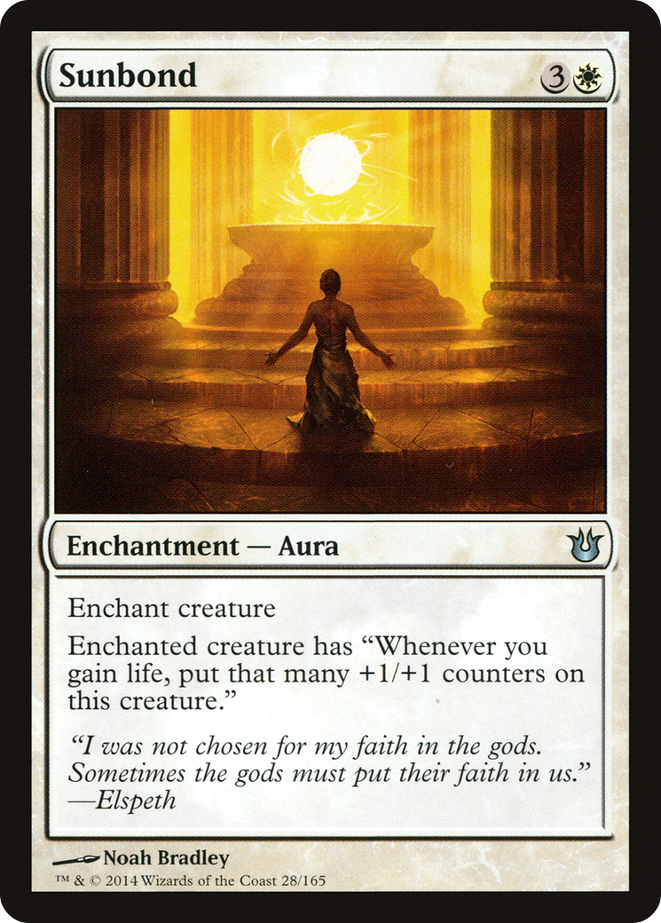 Sunbond (BNG-028) - Born of the Gods Foil