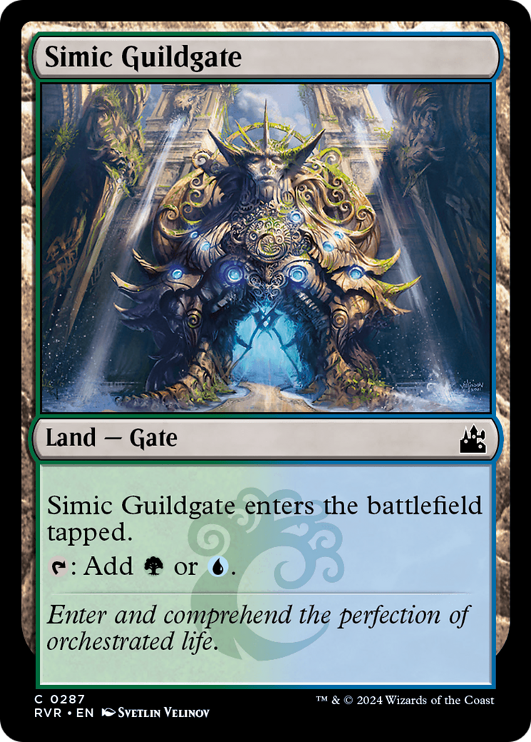 Simic Guildgate (RVR-287) - Ravnica Remastered Foil