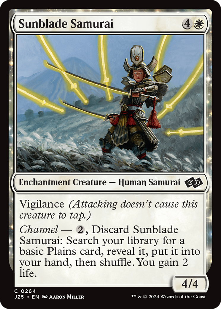 Sunblade Samurai (J25-264) - Démarrage rapide des fondations 