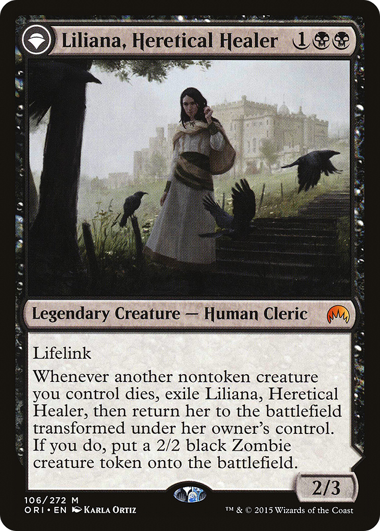 Liliana, Heretical Healer (ORI-106) - Magic Origins: (originpwdfc)