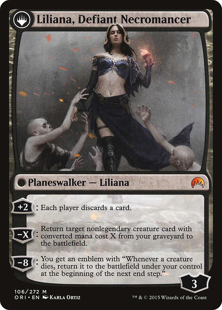 Liliana, Heretical Healer (ORI-106) - Magic Origins: (originpwdfc)