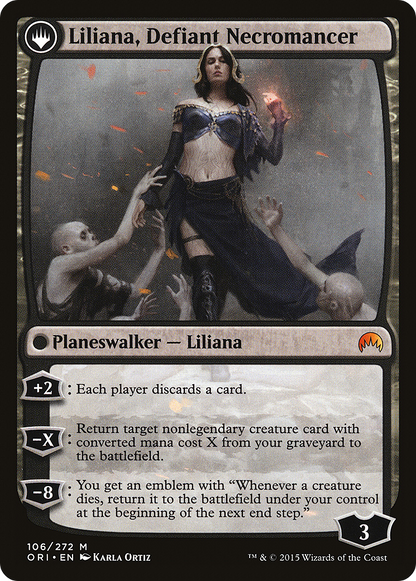 Liliana, Heretical Healer (ORI-106) - Magic Origins: (originpwdfc) Foil