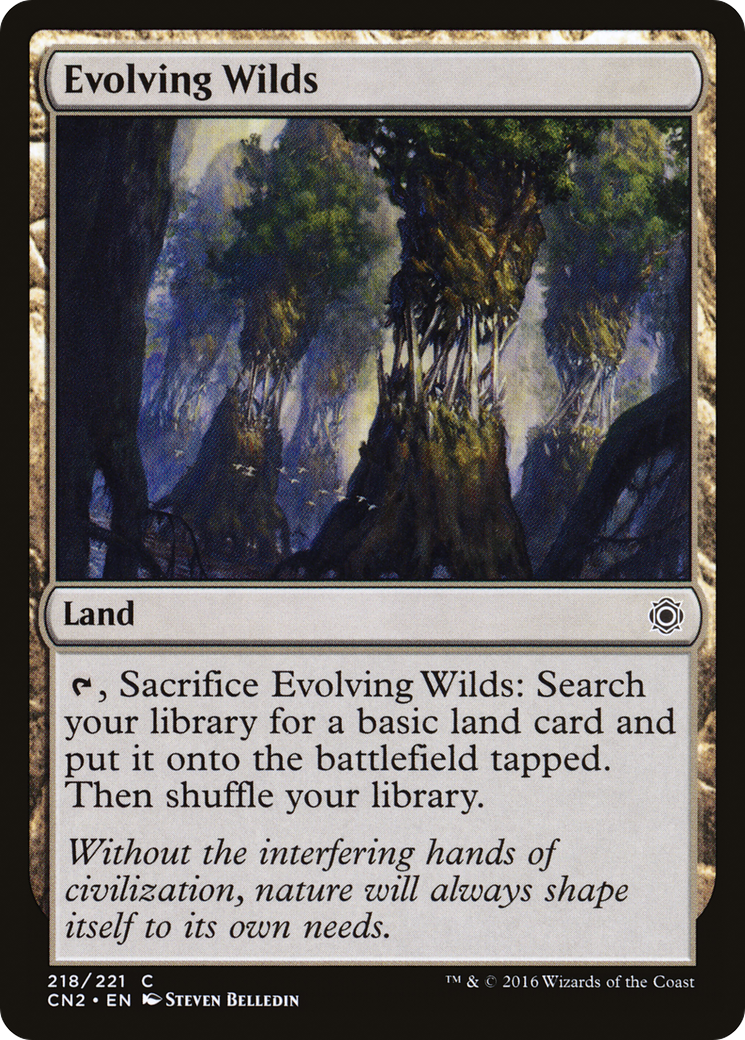 Evolving Wilds (CN2-218) - Conspiration : Prenez la Couronne