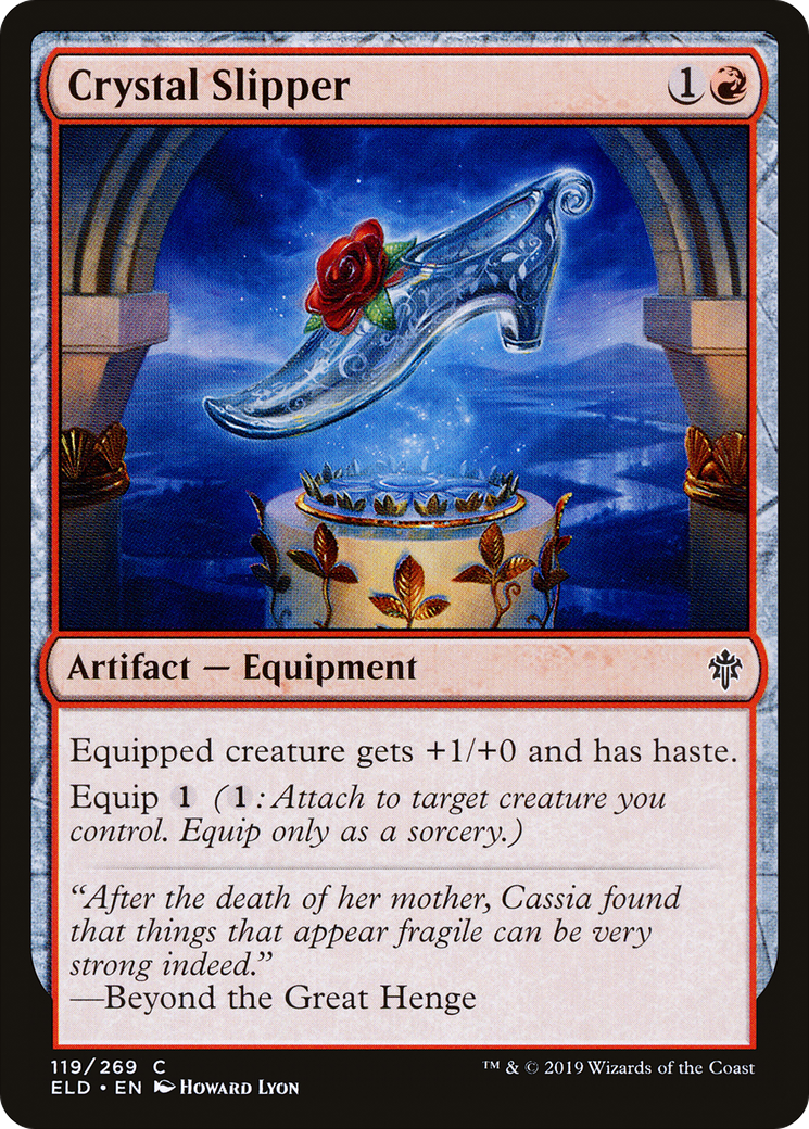 Pantoufle de cristal (ELD-119) - Trône d'Eldraine Foil 