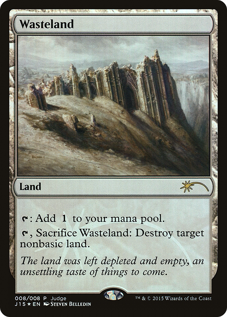 Wasteland (2015) (JDG-008) - Judge Gift Cards 2015 Foil