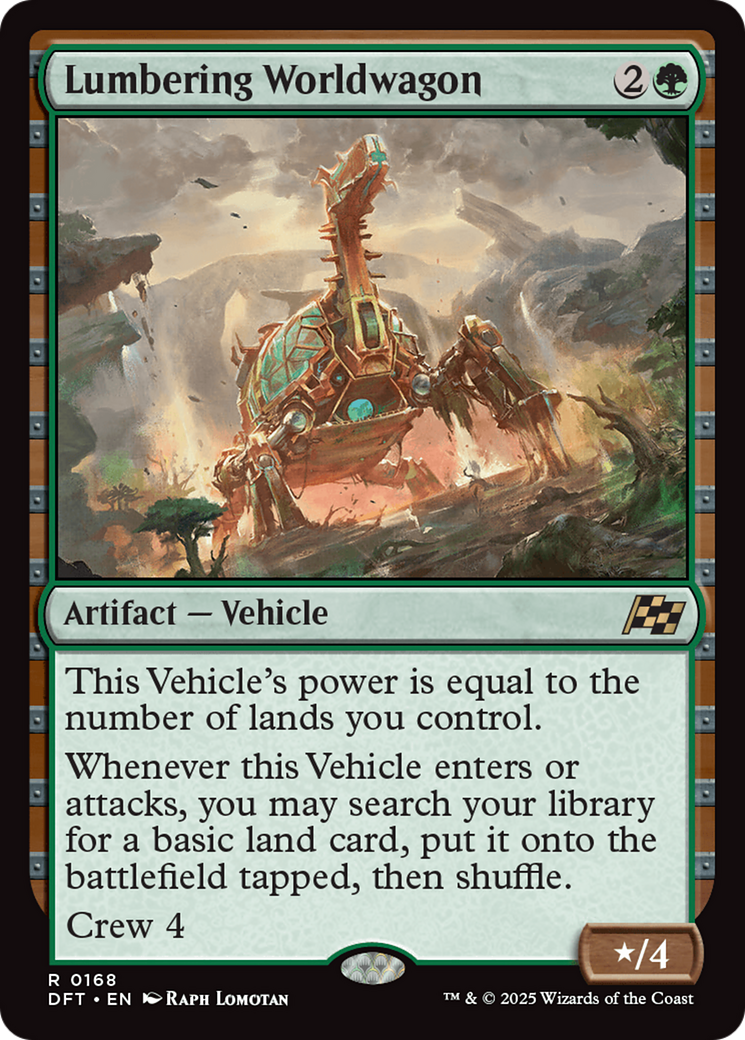 Chariot mondial lourd (-168) - Aetherdrift 