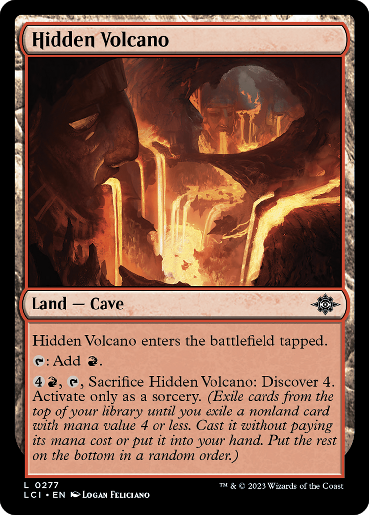 Hidden Volcano (LCI-277) - The Lost Caverns of Ixalan