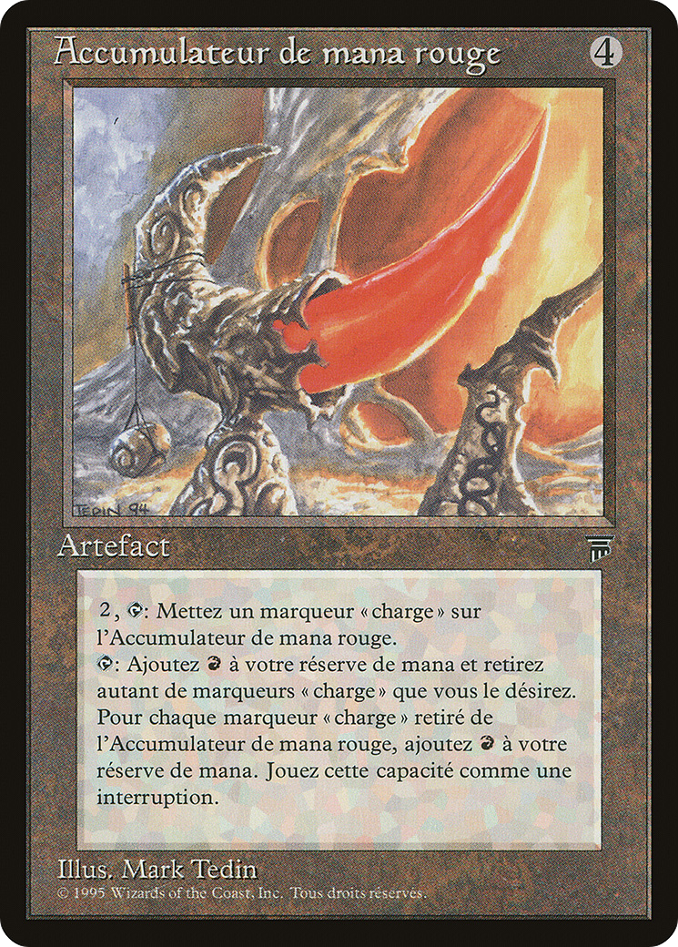 Batterie de mana rouge (REN-155) - Renaissance 
