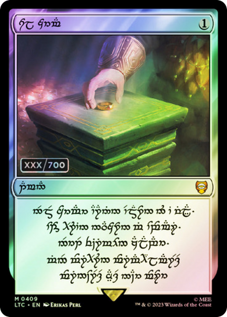 Sol Ring (LTC-409Z) - Commandant Foil des Contes de la Terre du Milieu 