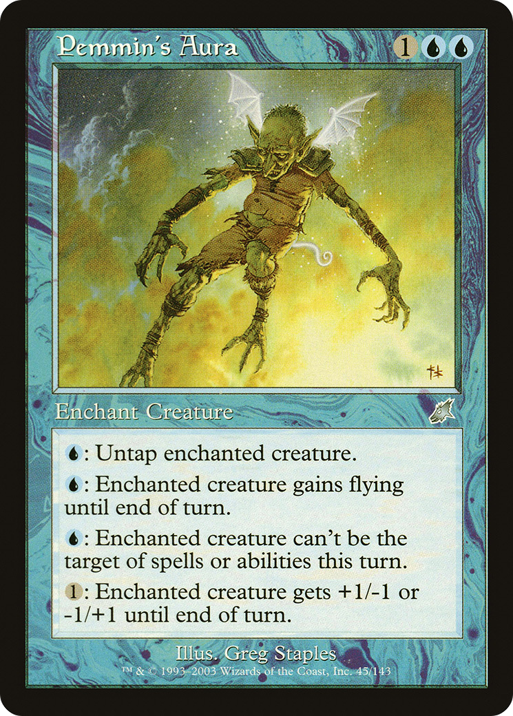 Aura de Pemmin (SCG-045) - Feuille de Fléau 