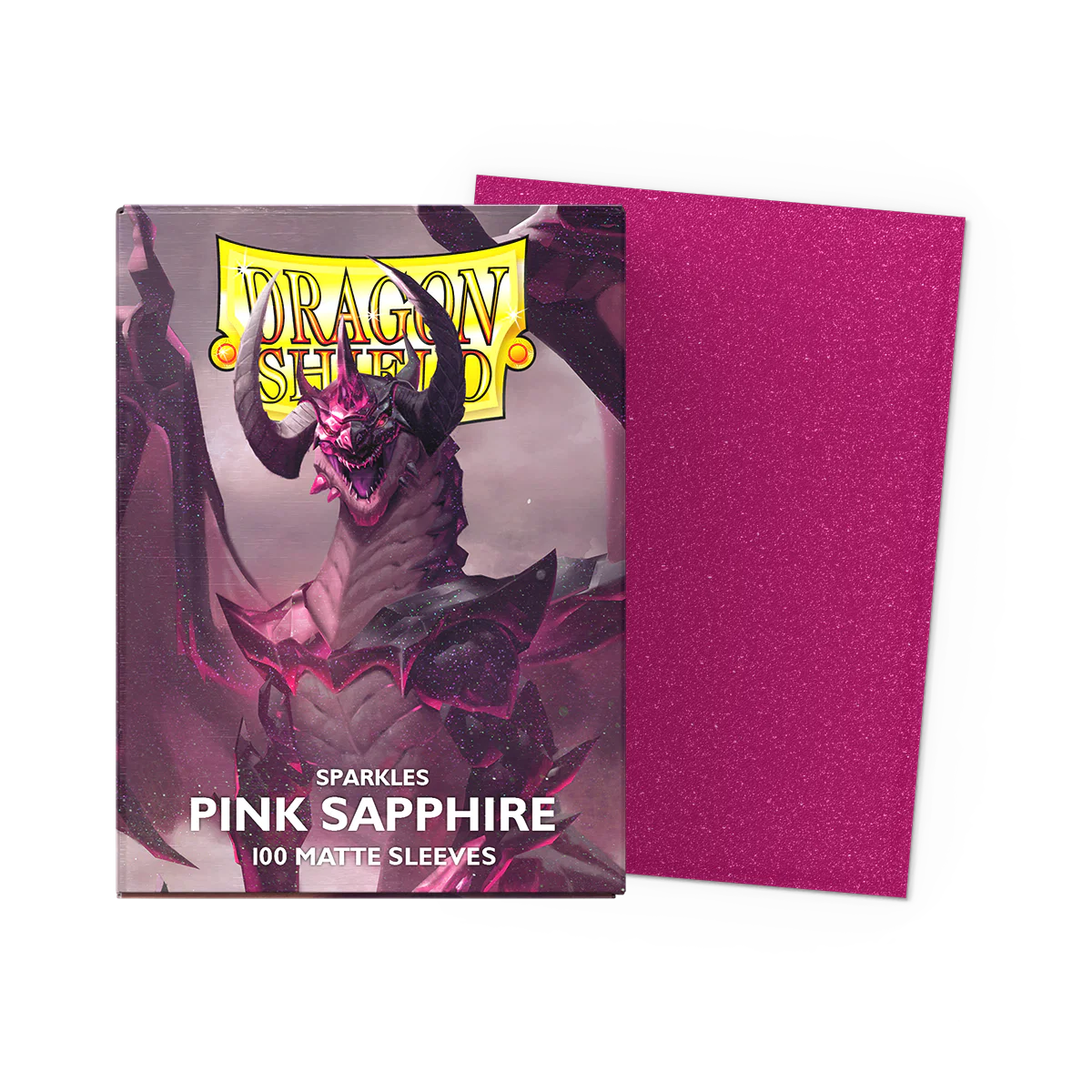 Dragon Shield - Pink Sapphire - Matte Sleeves - Standard Size