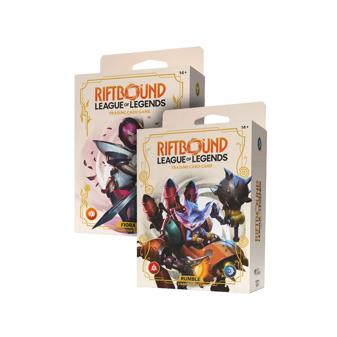 Spiritforged - Riftbound - Champion Deck: Fiora & Rumble