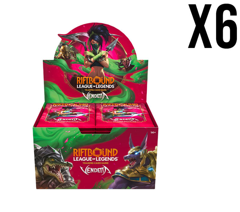 Vendetta - Riftbound - Booster Case (6 Booster boxes)