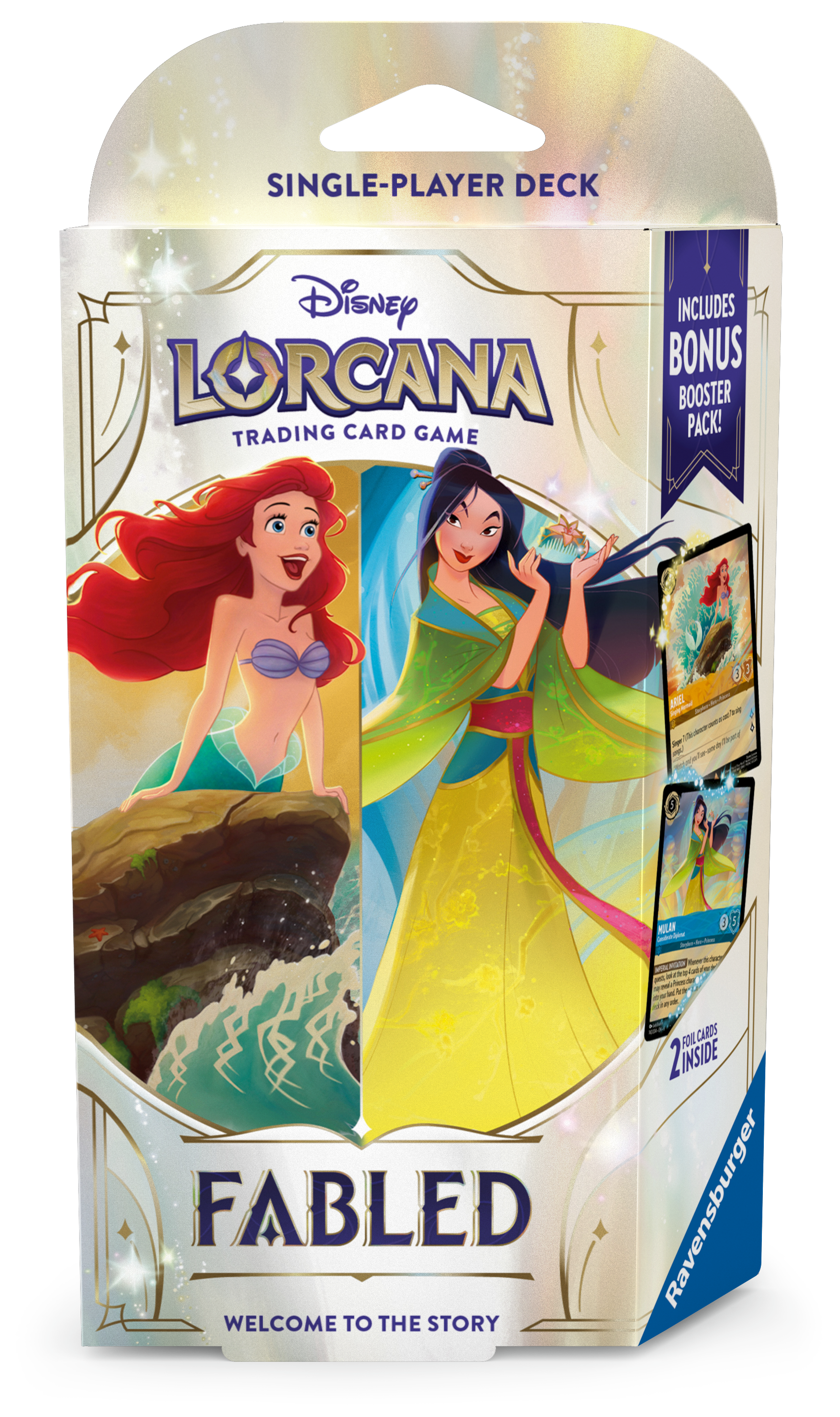 Disney Lorcana: Fabled Starter Deck - Amber/Sapphire
