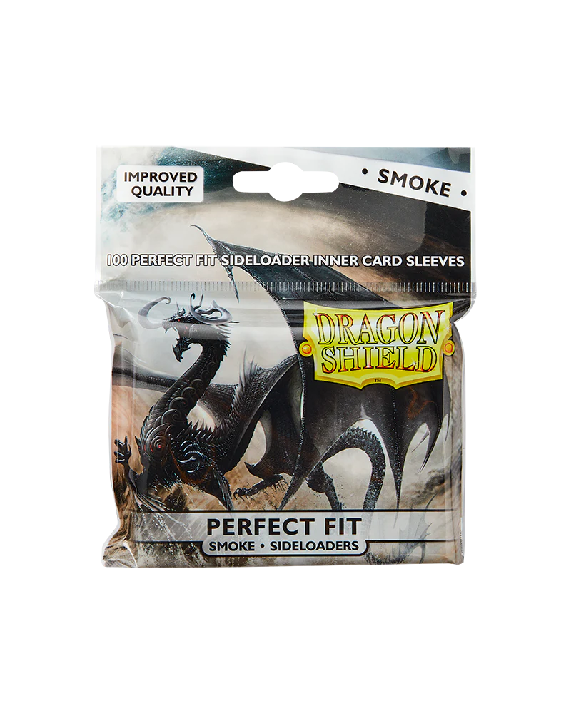 Dragon Shield- Clear Sleeves - Side Loader - Perfect Fit