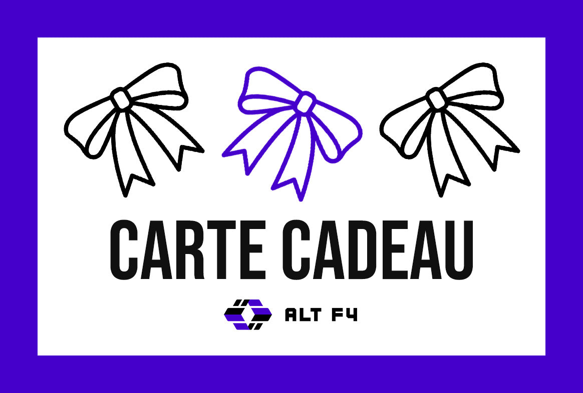 Gift Card - Centre de jeux ALT F4