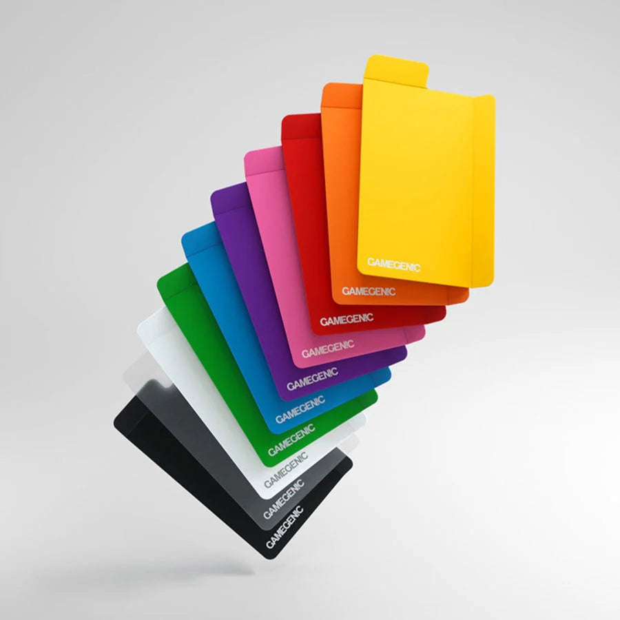 Gamegenic - Intercalaires Flex pour cartes - 66 x 92 mm - Lot de 10 - Multicolore