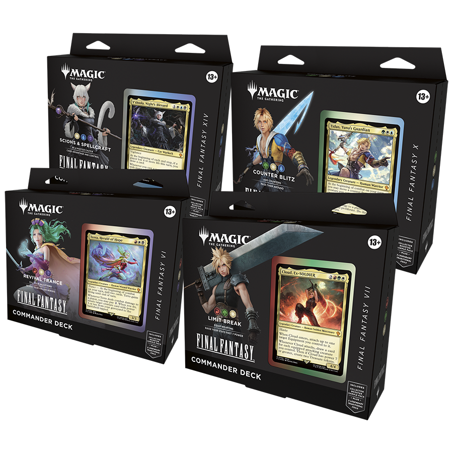 Final Fantasy - Deck de commandant - 1 de chaque