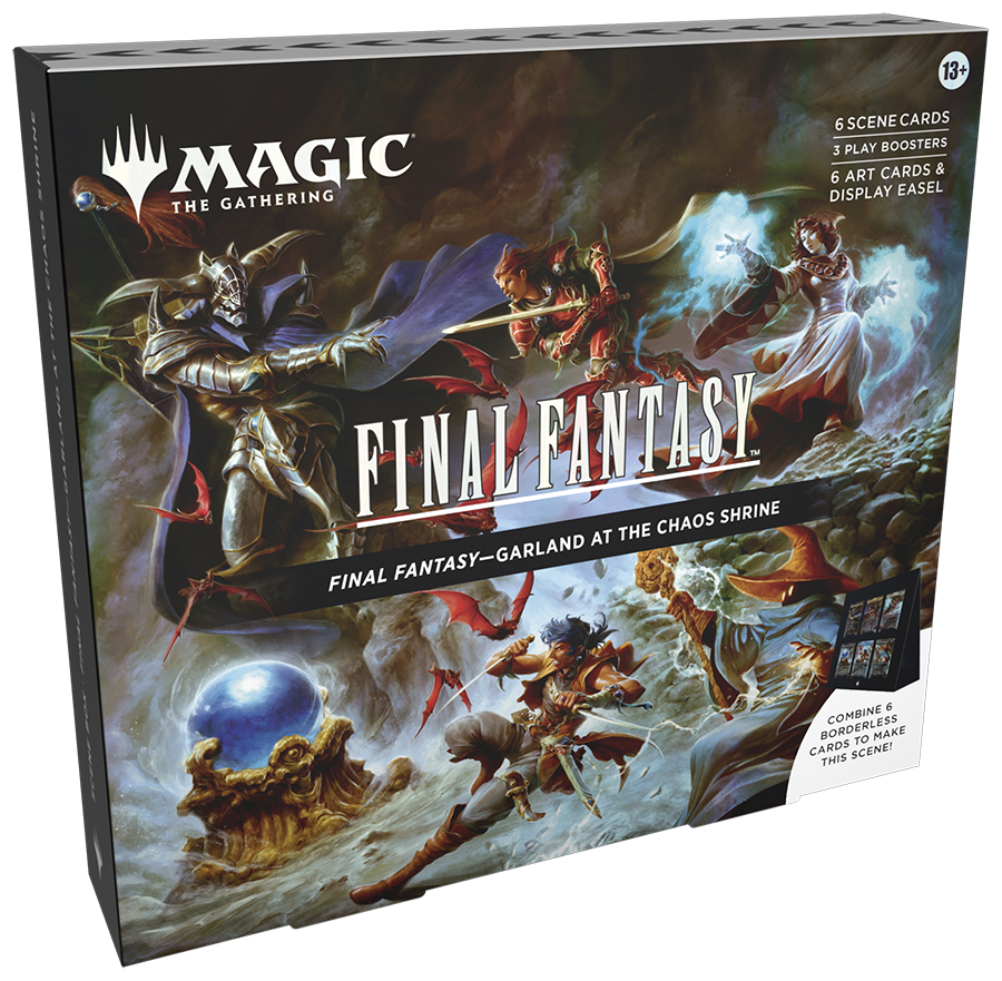 Magic The Gathering - Final Fantasy - Garland at the Chaos Shrine Scene Box