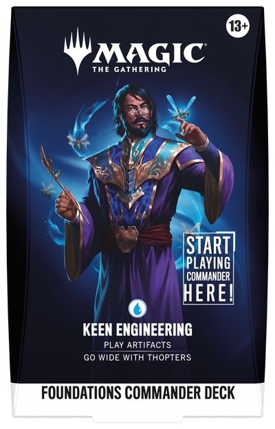Foundations Commander Deck - Keen Engineering