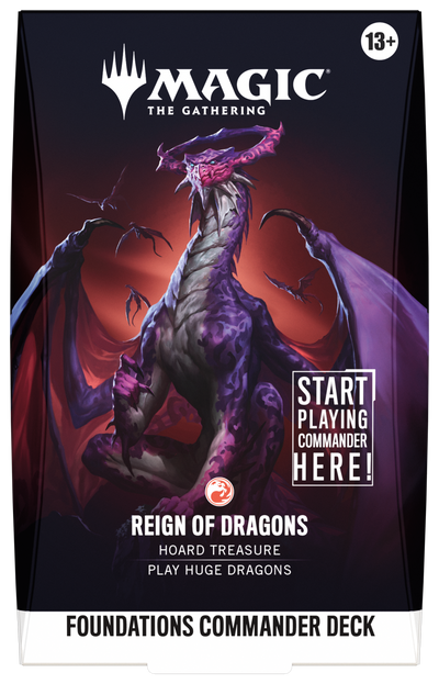 Foundations Commander Deck - Reign of Dragons