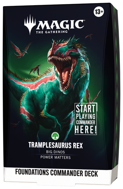 Foundations Commander Deck - Tramplesaurus Rex