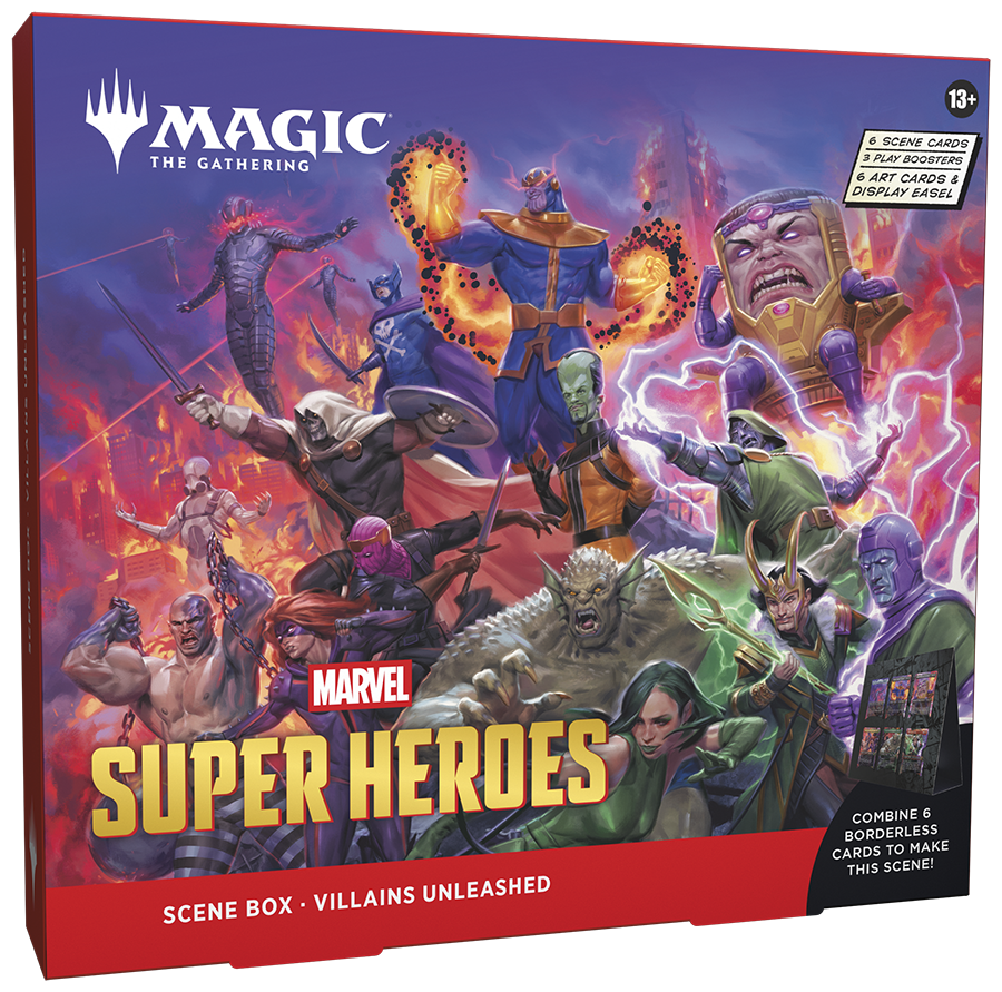 Magic: The Gathering® | Marvel Super Heroes - Villains Unleashed - Scene Box