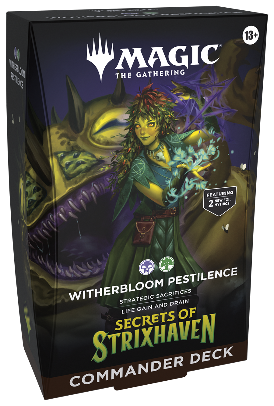 Secrets of Strixhaven - Witherbloom Pestilence - Commander Deck
