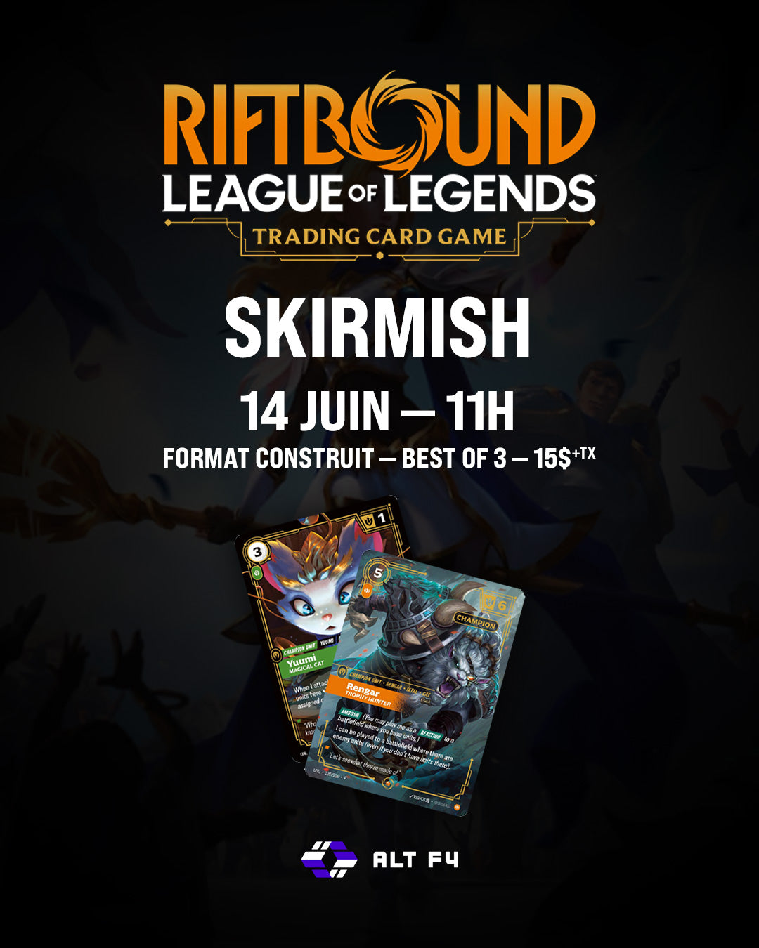 Riftbound - Skirmish - Dimanche 14 juin - 11am