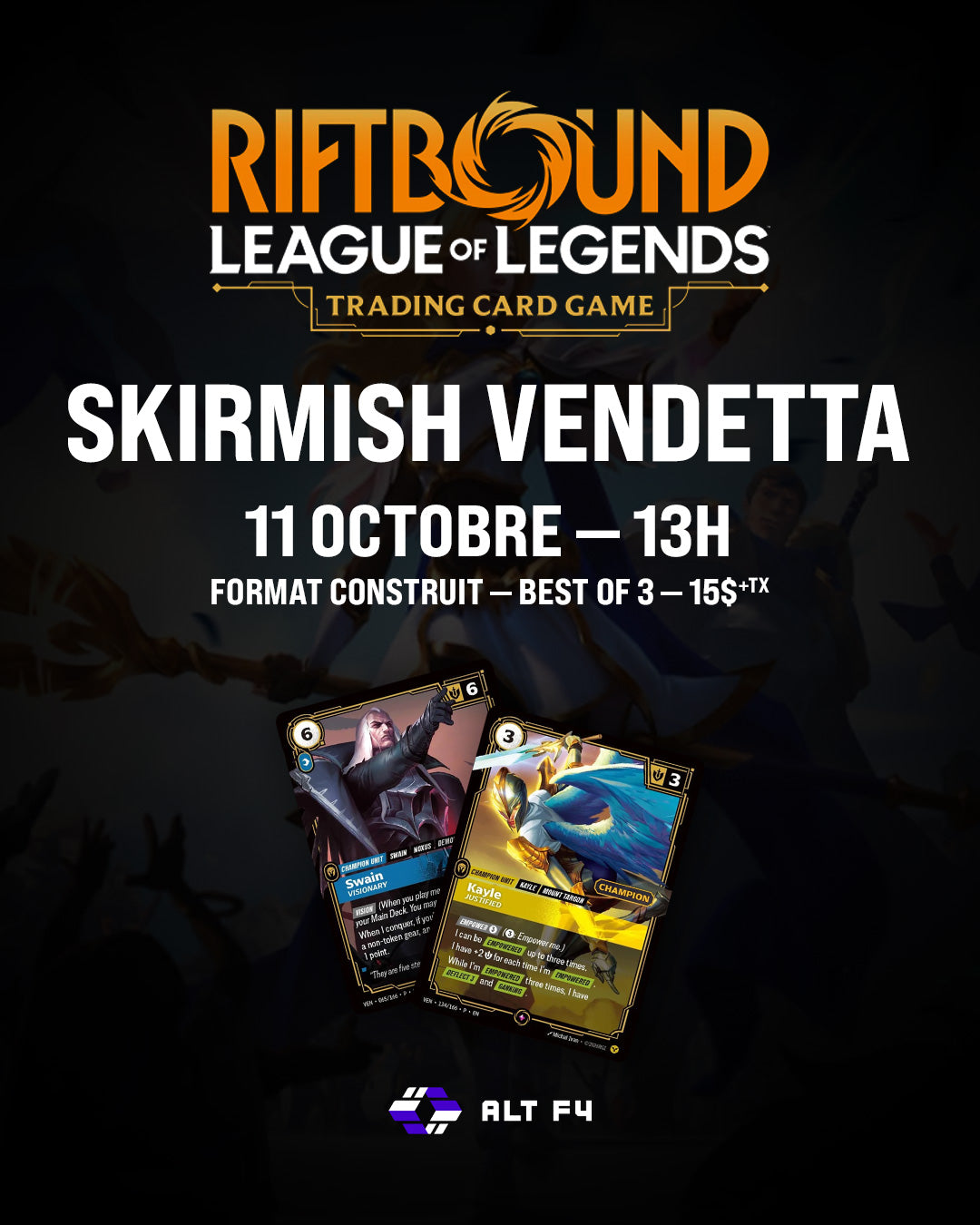 Riftbound Vendetta - Skirmish II - Dimanche le 11 octobre à 13H